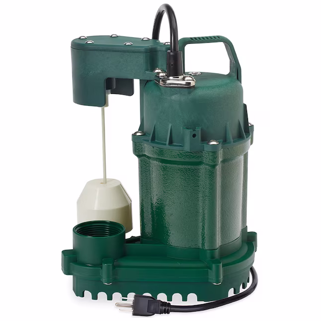 Photo 1 of 1/3-HP 115-Volt Cast Iron Submersible Sump Pump
