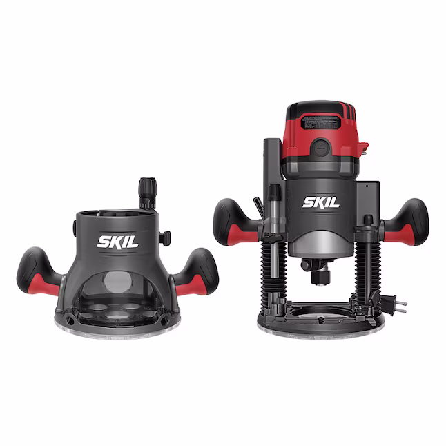 Photo 1 of 1/4-in and 1/2-in 14-Amp 2.5-HP Variable Speed Combo Fixed/Plunge Corded Router
