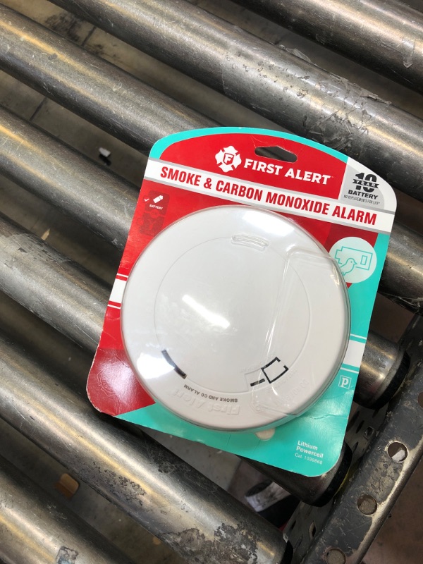 Photo 1 of 10-Year Battery-Operated Combination Smoke and Carbon Monoxide Detector
