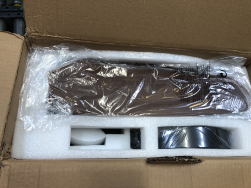 Photo 1 of Chriari Ceiling Fans With Lights, 46" Modern Ceiling Fan with Remote Control, 5 ABS Blades, 3 Colors Light, 6 Wind Speed Noiseless Reversible DC Motor, Low Profile Flush Mount Ceiling Fan 46-Inch ABS Ceiling Fan