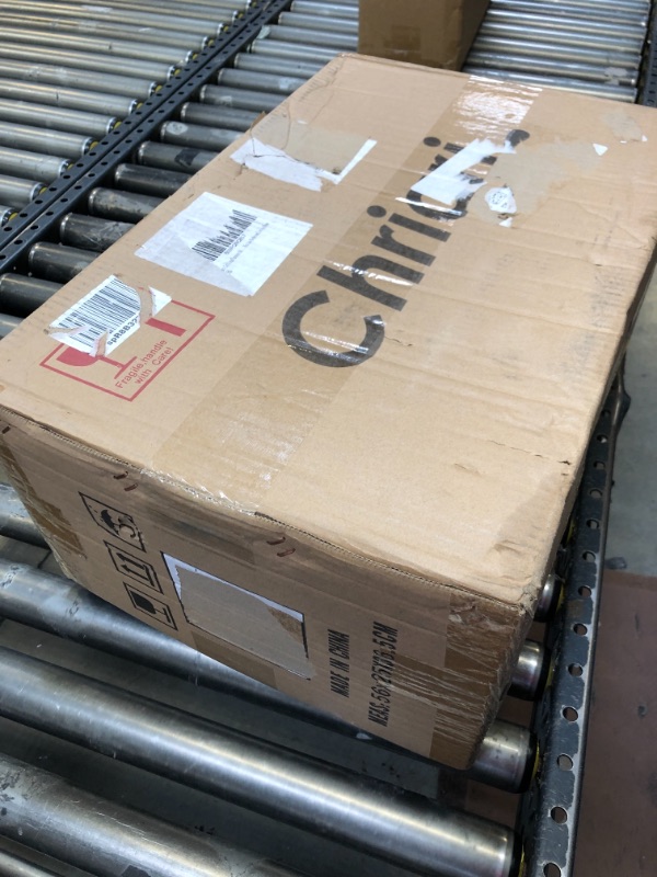 Photo 1 of Chriari Ceiling Fans With Lights, 46" Modern Ceiling Fan with Remote Control, 5 ABS Blades, 3 Colors Light, 6 Wind Speed Noiseless Reversible DC Motor, Low Profile Flush Mount Ceiling Fan 46-Inch ABS Ceiling Fan