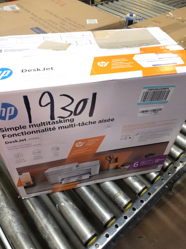 Photo 2 of HP DeskJet 4155e Wireless All-in-One Color Printer, Scanner, Copier with Instant Ink and HP+ (26Q90A)
