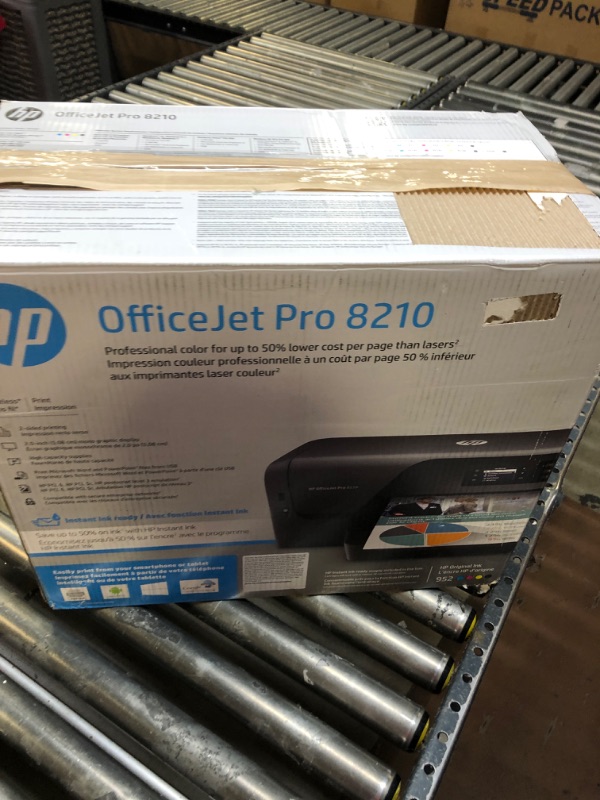 Photo 2 of HP OfficeJet Pro 8210 Wireless Color Printer (D9L64A) with and Instant Ink $5 Prepaid Code Printer + Instant Ink