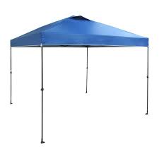 Photo 1 of 10 ft. x 10 ft. Blue Instant Canopy Pop Up Tent
