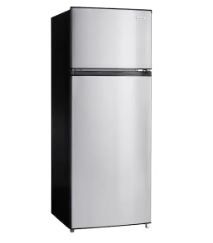 Photo 1 of 7.1 cu. ft. Top Freezer Refrigerator in Stainless Steel Look
