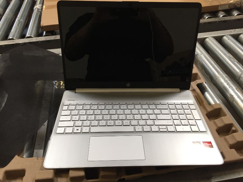 Photo 2 of HP 15.6-inch Laptop, AMD Ryzen 7 5700U, 8 GB RAM, 256 GB SSD, HD Micro-Edge Display, Windows 11 Home, Thin & Portable, Long-Lasting Battery, Full-Size Keyboard, Wi-Fi 6 & Bluetooth (15-ef2025nr, 2022)