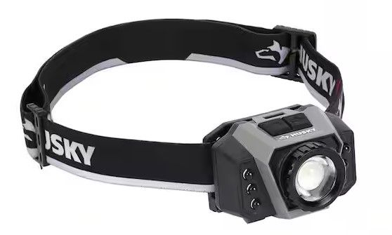 Photo 1 of Husky
600 Lumens Dual Power Twist to Focus Rechargeable Headlight