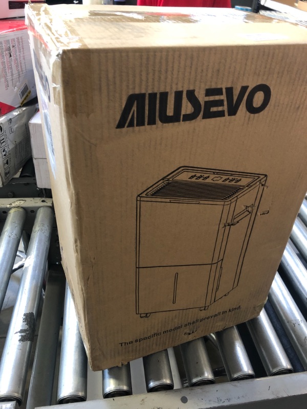 Photo 2 of 4,500 Sq. Ft Dehumidifier for Basements and Home, Aiusevo 50 Pint Dehumidifiers with Drain Hose Ideal for Large Room, Bedroom, Quietly Removes Moisture, 3 Modes Deshumidificador, Child Lock, 24H Timer B09T9GLLW5, AIUAS320-US-WI01