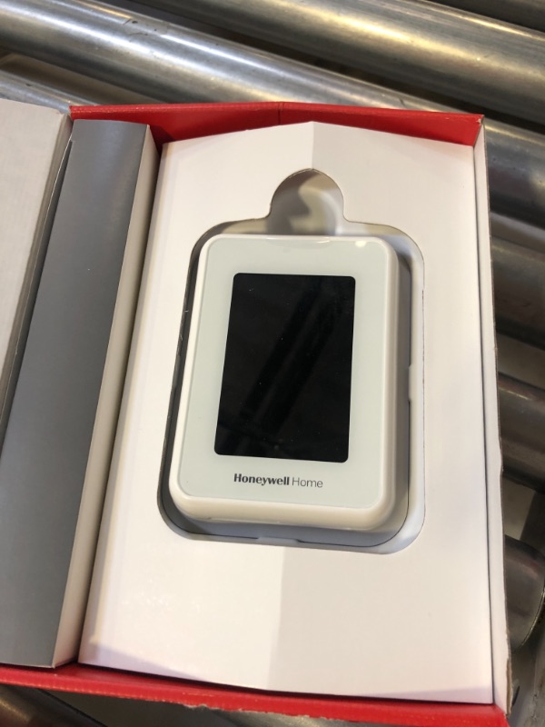 Photo 1 of Honeywell Home T9 WiFi Smart Thermostat, Smart Room Sensor Ready, Touchscreen Display, Alexa and Google Assist Wi-Fi Thermostat