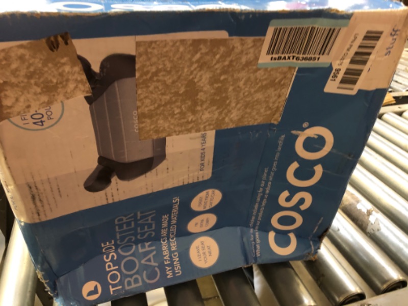 Photo 2 of Cosco Topside Booster Car Seat, Extra-Plush pad, Organic Waves