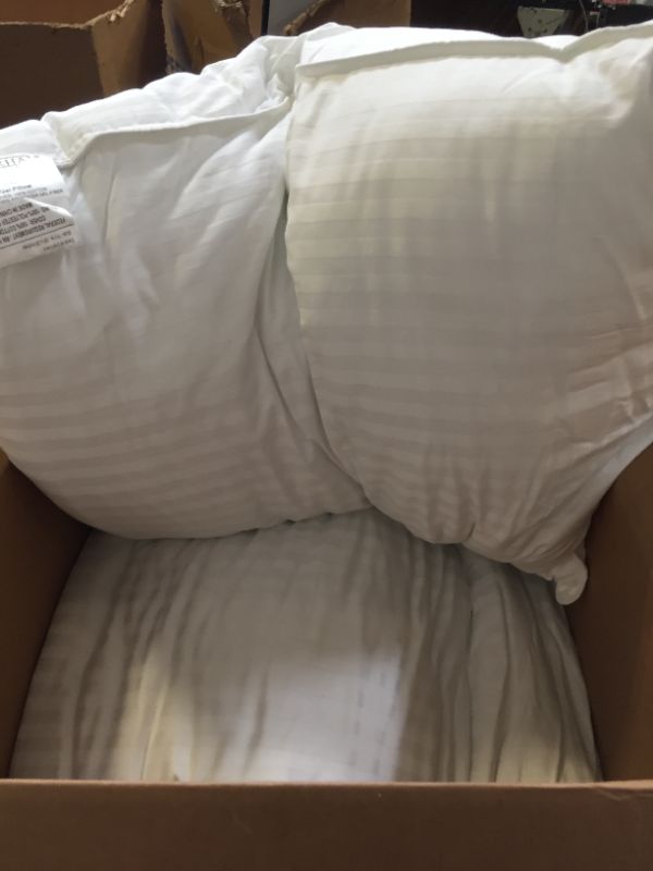 Photo 1 of 2 WHITE PILLOWS