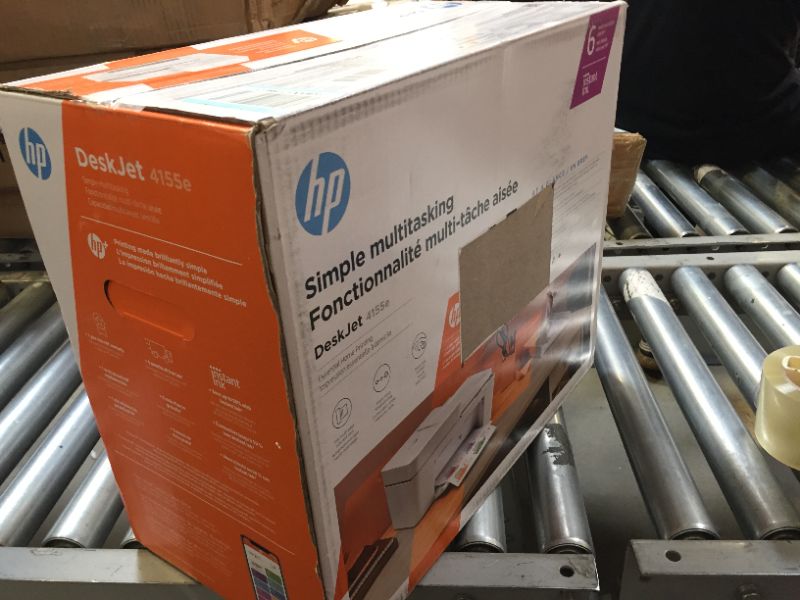 Photo 3 of HP DeskJet 4155e Wireless Color All-in-One Printer