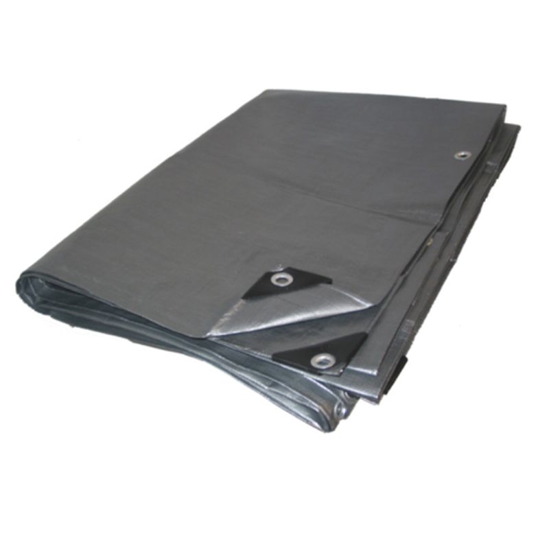 Photo 1 of  Heavy Duty Premium Silver Poly Tarp