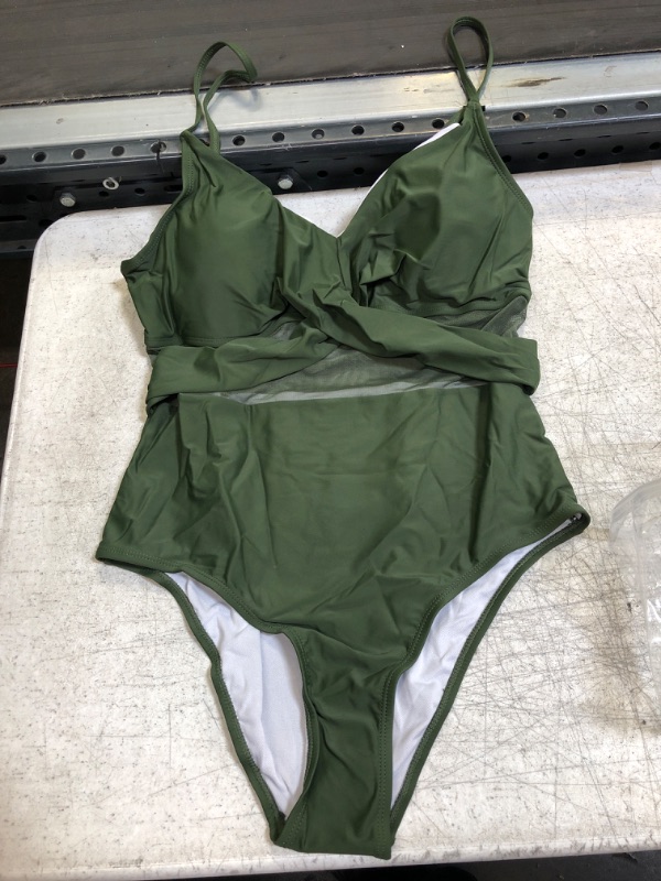 Photo 1 of Green One Piece Bathingsuit XL