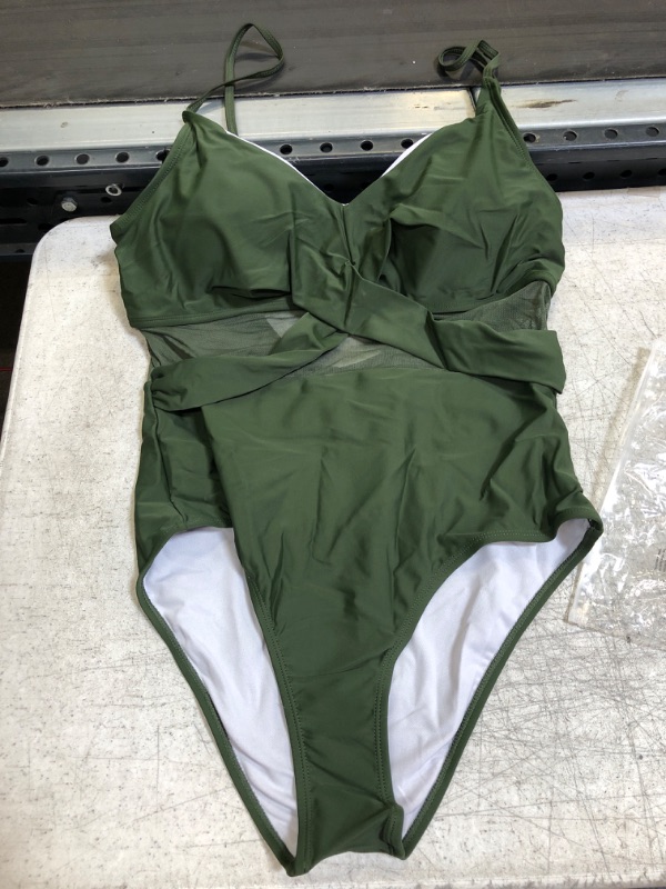 Photo 1 of Green One Piece Bathingsuit XXL