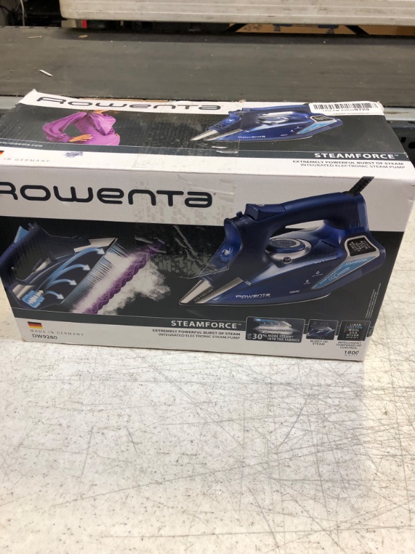 Photo 3 of Rowenta DW9280 Steam Iron, 1800 W, Stainless Steel
