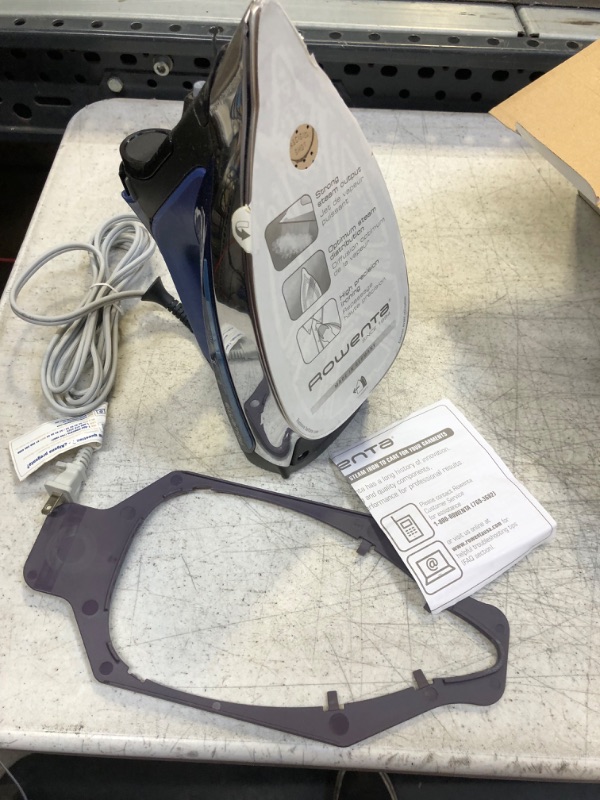 Photo 2 of Rowenta DW9280 Steam Iron, 1800 W, Stainless Steel
