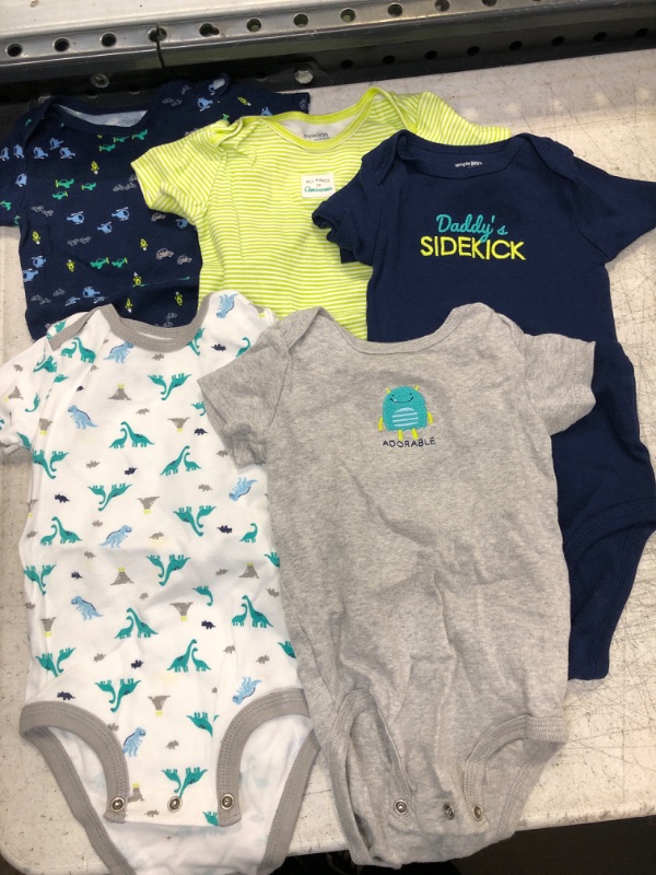 Photo 1 of 5 Pack Baby Onesies 12M