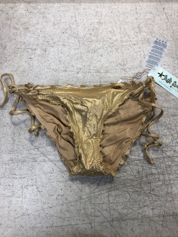 Photo 1 of Gold Swimsuit Bottoms Large 