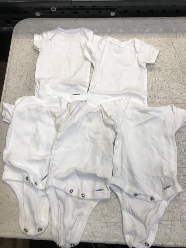 Photo 1 of 5 Count Newborn Onesies White 