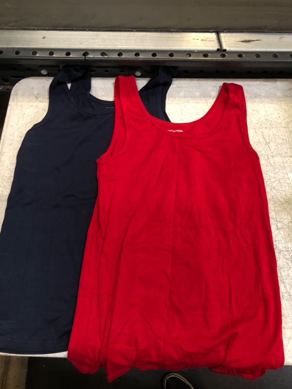 Photo 1 of 2 Count Tank Tops Blue/Red Large 