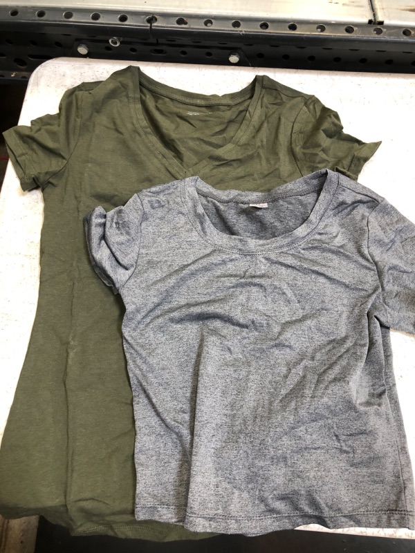 Photo 1 of Green and Grey Shirts XS