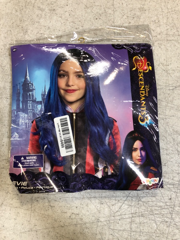 Photo 2 of Disney Descendants Evie Wig Blue