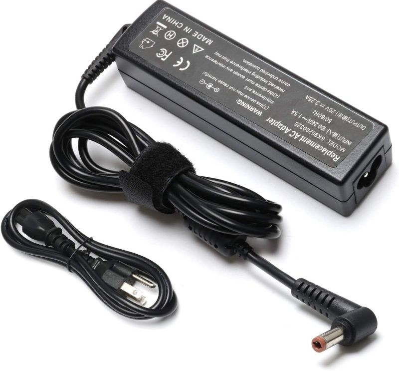 Photo 1 of 65W 20V 3.25A AC Adapter Charger for Lenovo IdeaPad G560 G580 Y410P Y500 B560 B570 B575 G570 G585 G780 N580 N585 N586 Y400 Y480 Y580 Z560 Z565 Z570 Z575 Z580 Z585 P400 P500 U310 U410 V570 M30-70
