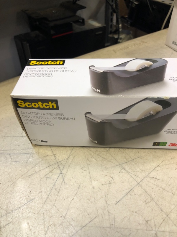 Photo 2 of Scotch Desktop Tape Dispenser Black