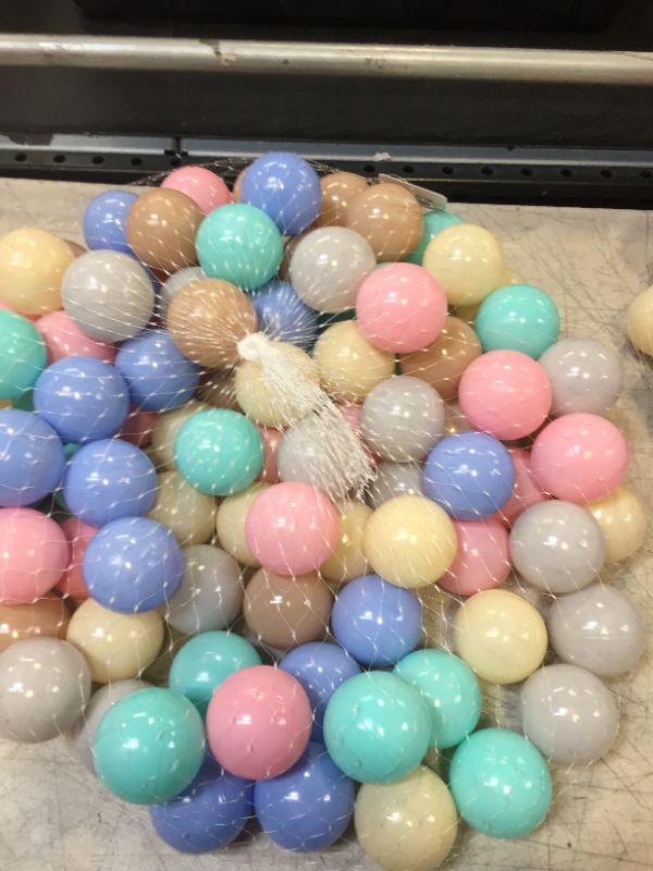 Photo 2 of Baby Ball Pit Balls Babies 100 Pcs Play Plastic Crush Proof Balls for Kids