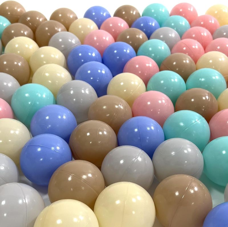 Photo 1 of Baby Ball Pit Balls Babies 100 Pcs Play Plastic Crush Proof Balls for Kids