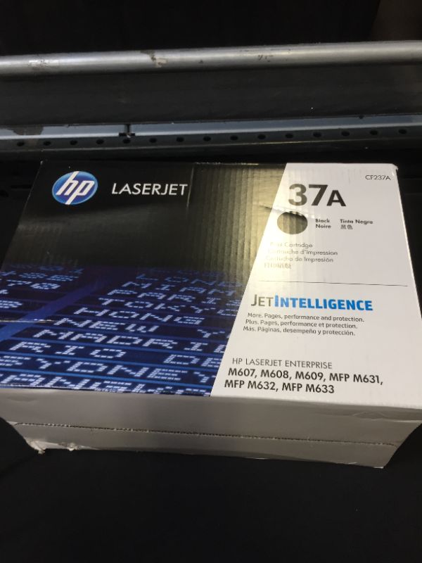 Photo 2 of HP CF237A (37A) Black Toner Cartridge Genuine OEM Original