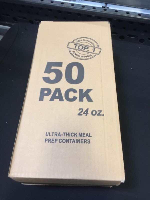 Photo 2 of 50 PACK OF 24OZ PREP CONTAINERS 