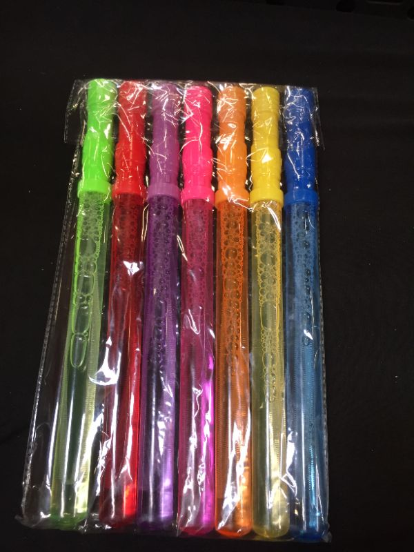 Photo 2 of 14’’ Big Bubble Wands, 7 Colors