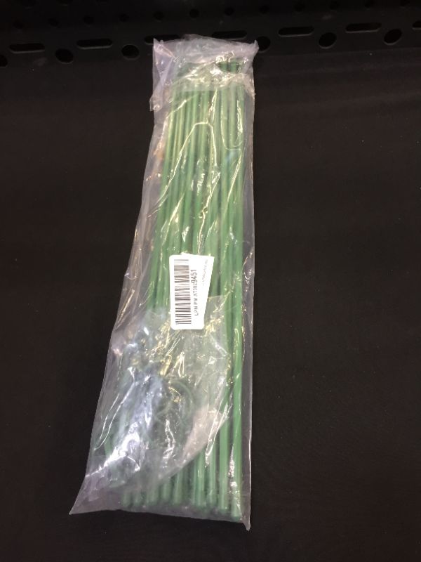 Photo 2 of 10 Pcs Plant Stakes, Garden Support Sticks, Fiberglass Garden Plant Support Stakes for Floral/Orchid/Tomato Potted Plants
