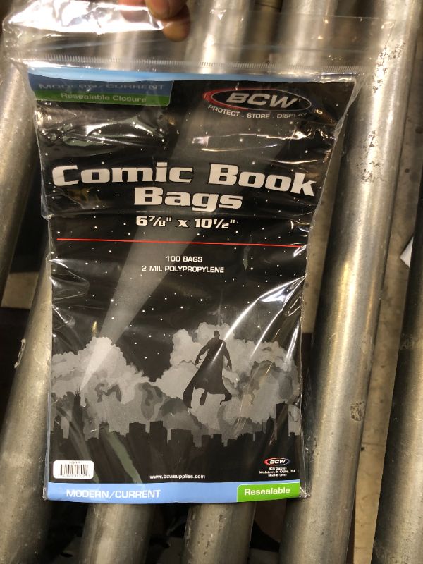 Photo 2 of BCW Current Re-Sealable Comic Book Bags (100 Count) 100 Count ( Pack of 1)