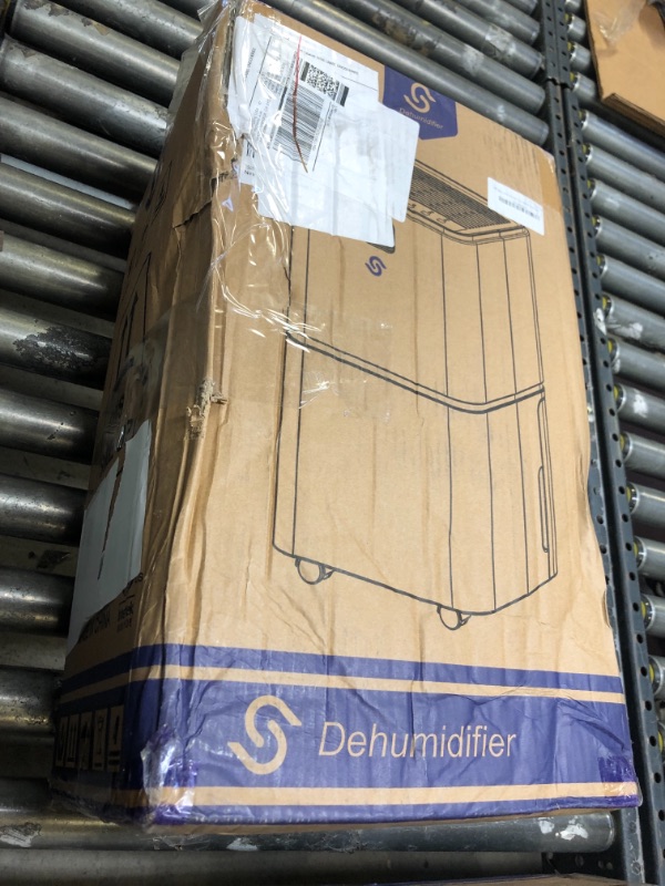 Photo 2 of 1500 Sq. Ft Dehumidifier for Large Room and Basements, HUMILABS 22 Pints Dehumidifiers with Auto or Manual Drainage, 0.528 Gallon Water Tank with Drain Hose, Intelligent Humidity Control, Auto Defrost, Dry Clothes, 24HR Timer 1500 sq.ft