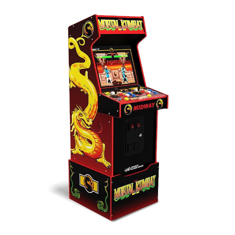 Photo 1 of Arcade1Up Mortal Kombat Arcade Machine, Midway Legacy 30th Anniversary Edition for Home - 14 Classic Games
