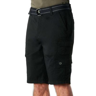 Photo 1 of ( 2 PACK) Iron Clothing Twill Cargo Shorts Black SIZE 32/34
 