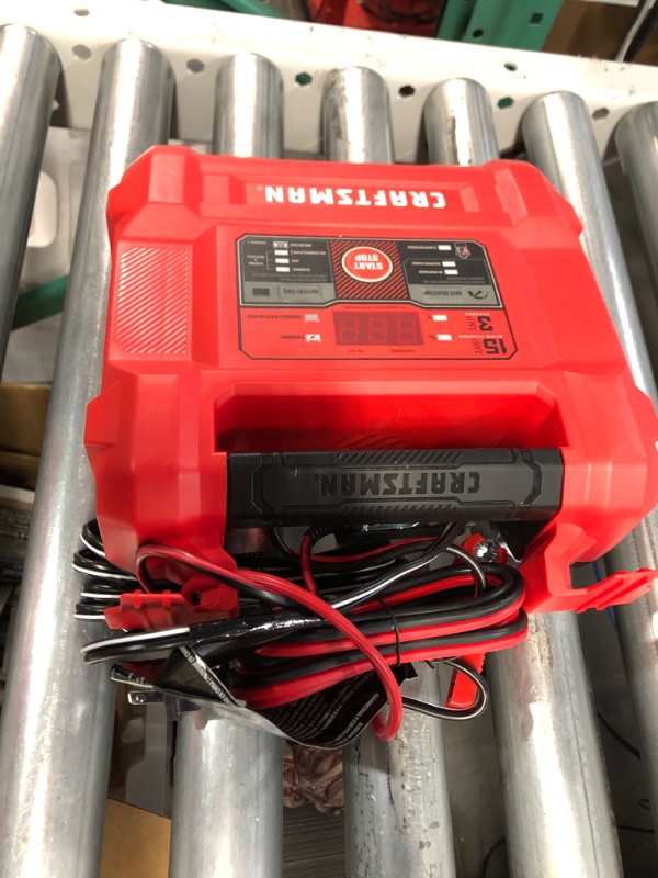 Photo 1 of CRAFTSMAN CMXCESM162 15A 6V/12V Automotive Battery Charger and Maintainer