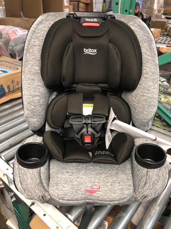 Photo 3 of Britax One4Life ClickTight All-in-One Car Seat, Spark Spark [New Version]