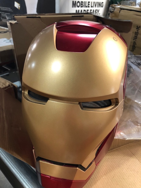 Photo 6 of Avengers Marvel Legends Iron Man Electronic Helmet - Multicolor Characters