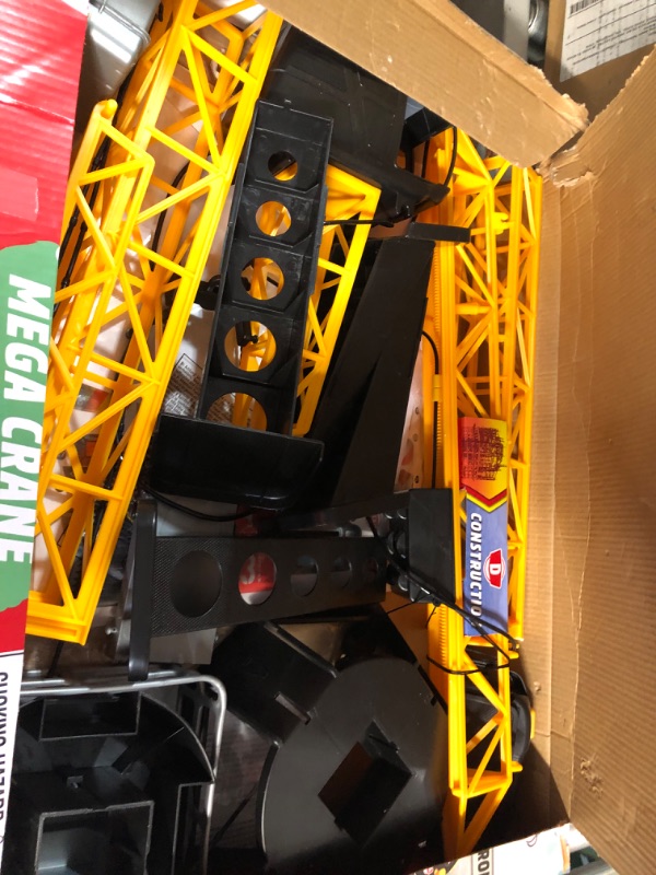 Photo 3 of DICKIE TOYS Mighty Construction Crane with Remote Control, 48" inches and 350 degree rotation Trolley, for Ages 3 and up