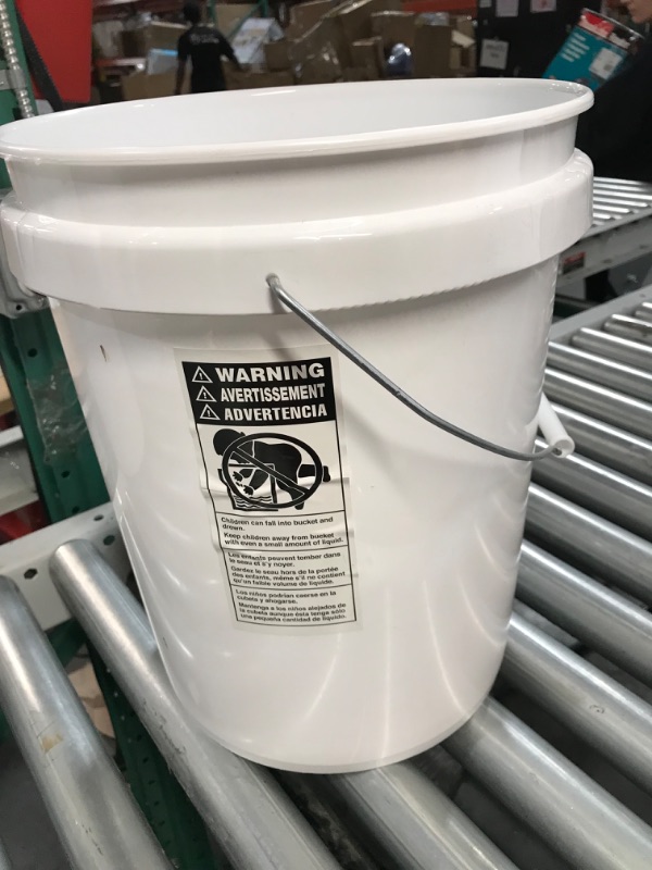 Photo 4 of ** NO LID** 5 Gallon Plastic Bucket 