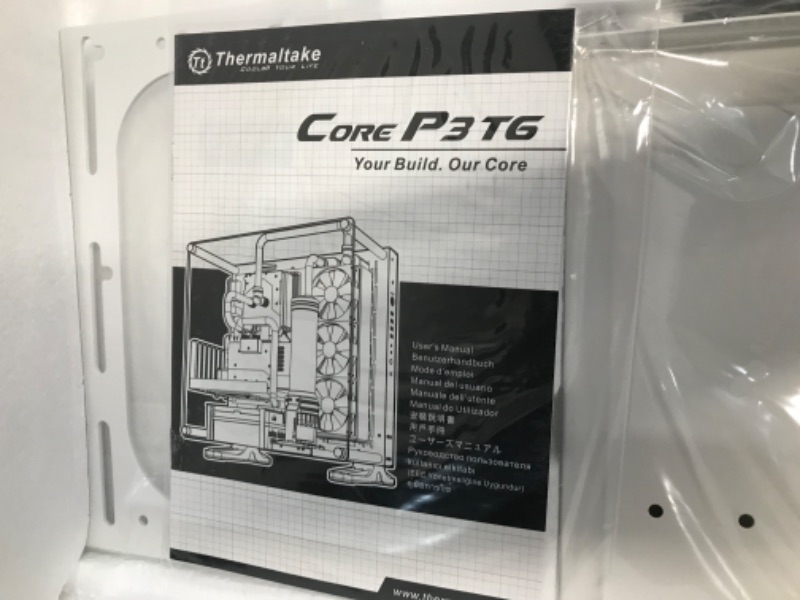 Photo 5 of Thermaltake Core P3 ATX Tempered Glass Gaming Computer Case Chassis,