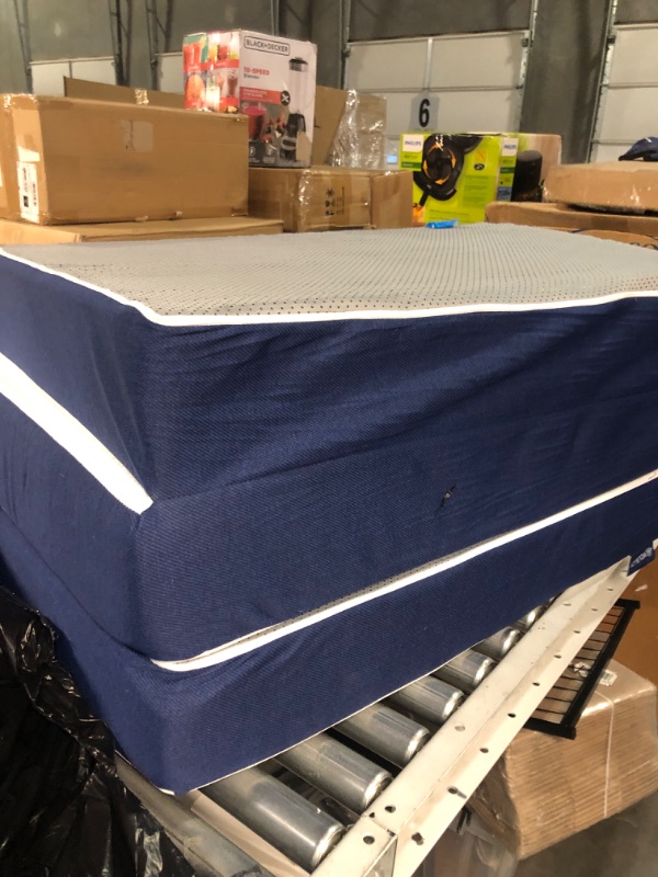 Photo 3 of **SEE NOTES**
Molblly Folding Mattress, 6 inch Twin Tri-Folding Memory Form Mattress, Portable Trifold Mattress Topper with Washable Cover, Non-Slip Bottom Camping Mattress Guest Bed, Twin Size - 75"x38"x6"
