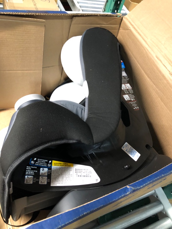 Photo 3 of **MANUFACTURED: 8-31-23 - CUP HOLDER DAMAGED*** Maxi-Cosi Pria All-in-One Convertible Car Seat, Blackened Pearl