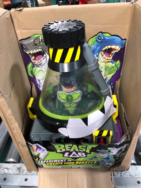 Photo 2 of Beast Lab – Shark Beast Creator. Add Ingredients & Follow The Experiment's Steps to Create Your Beast! with Real Bio Mist & 80+ Lights, Sounds and Reactions –