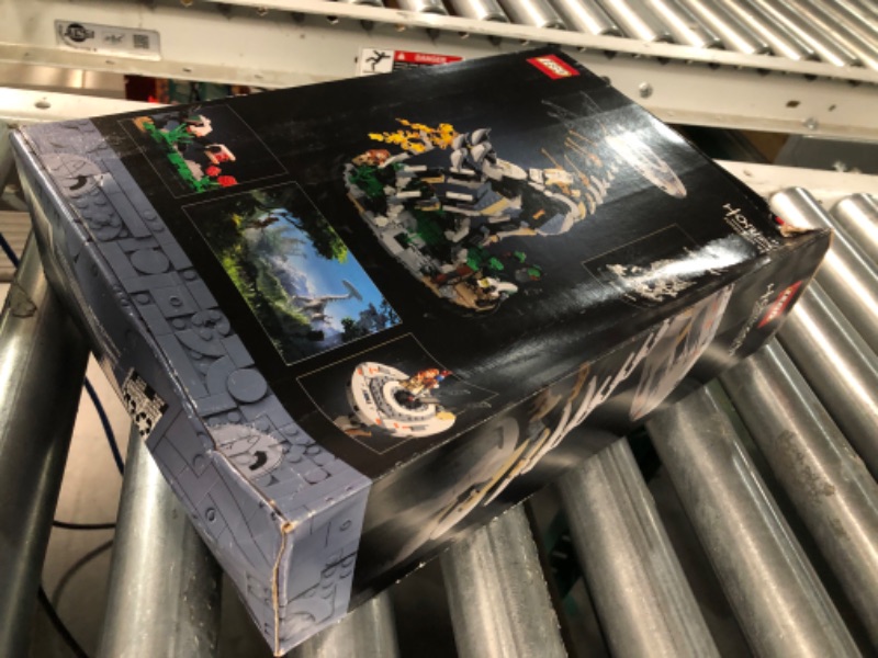 Photo 1 of **BOX DAMAGED, SEE PHOTOS** LEGO Horizon Forbidden West: Tallneck 76989 Building Sett; Collectible Gift for Adult Gaming Fans; Model of The Iconic Machine with a Display Stand (1,222 Pieces)