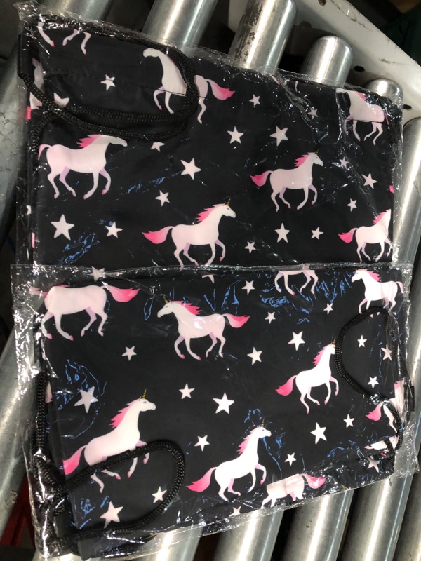 Photo 2 of **TOY & BABY** (2x) Unicorn Drawstring Backpacks